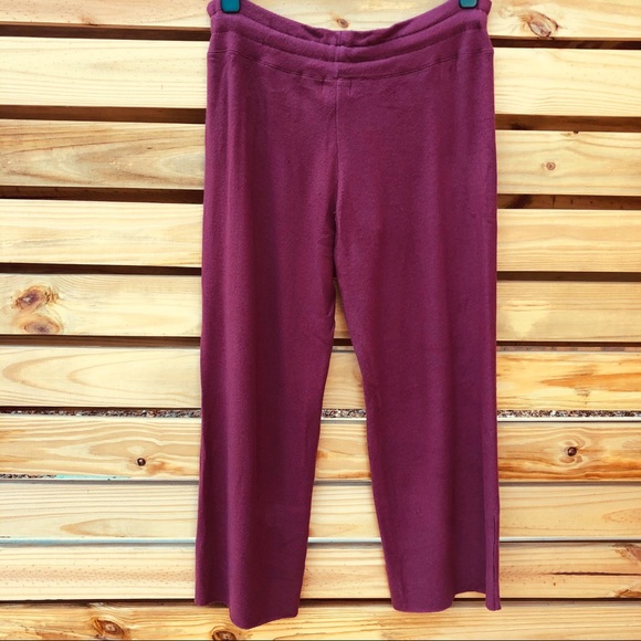 SOLD-NWT LNA Womens Cropped Drawstring Pants Wide - Picture 7 of 7